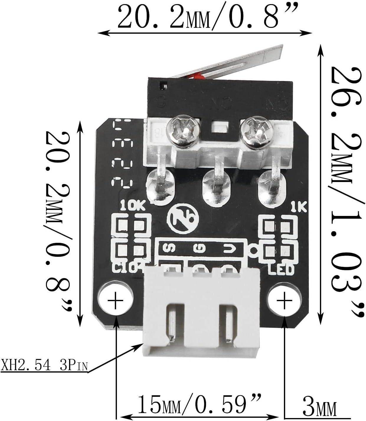 Creality Printer K1 - Creality公式 XYZ軸リミットスイッチ エンドストップ 1/3/5/10個入り Ender 3