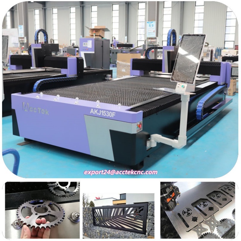 Industrial Fiber Laser Cutting Machine - 1500W 2kW 3kW 6kW 工業用CNCレーザーカッター 自動ファイバーレーザー切断機