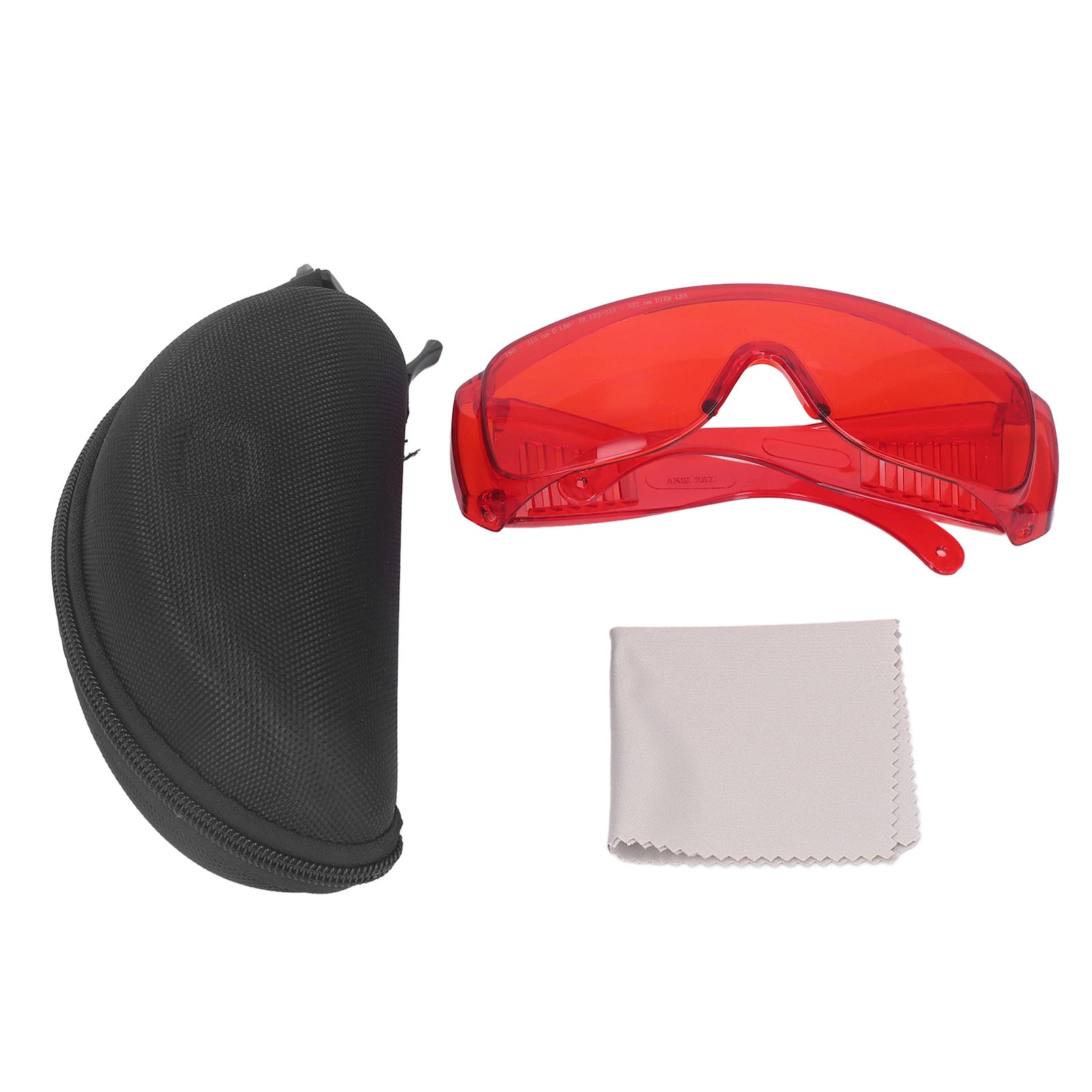 Industrial Laser Glasses - レーザーグラス レッド 180～532nm 強光保護 工業用作業メガネ テクニシャン用