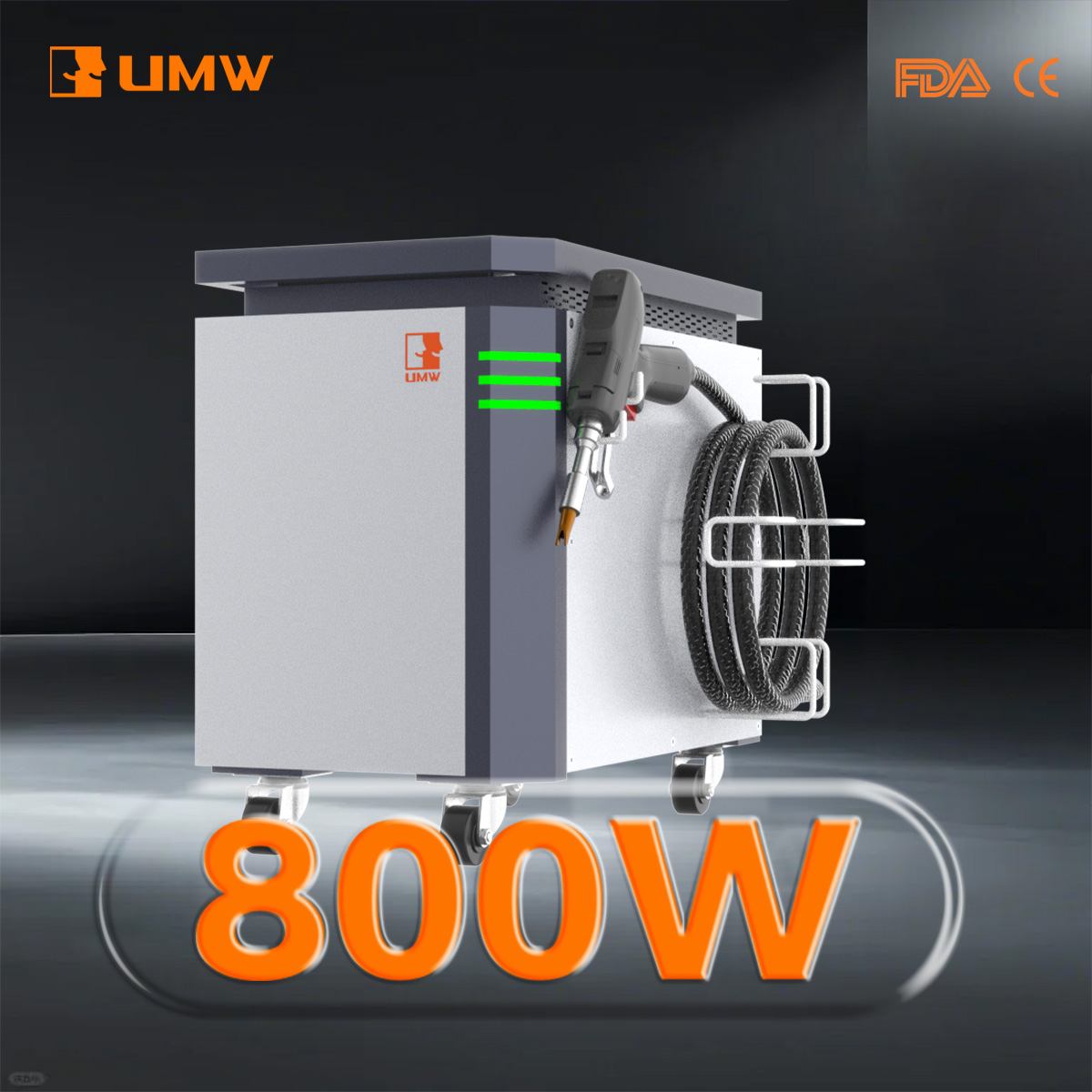 Industrial Fiber Laser Cutting Machine - ハンドヘルド800Wファイバーレーザー溶接機 金属工業用4-in-1溶接・切断・洗浄機 エアー冷却システム付き