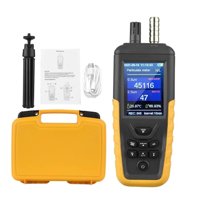 Industrial Grade Laser - PM2.5 PM10 空気質テスター レーザー粒子計 湿度および温度検出器 999