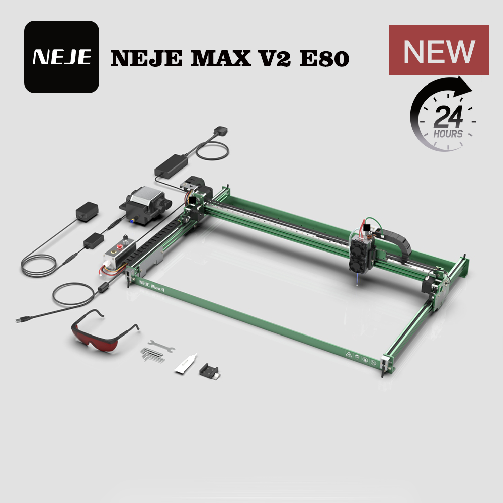 Industrial Grade Laser - NEJE MAX V2 E80 80W 455nm