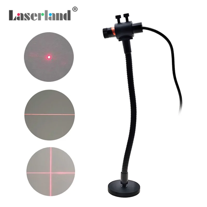 Industrial Laser Welding - 縫製アクセサリー キルティング縫製ガイド レーザーポジショニングライン クロスヘアモジュール マグネットベース付き USB接続