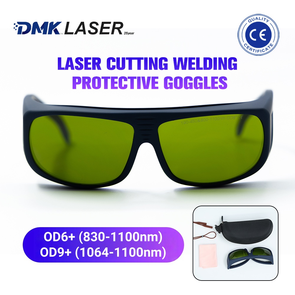 DMK Qilin レーザー切断および溶接保護メガネ OD9 - Industrial Laser Glasses のレビューと価格