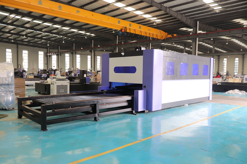 工業用ファイバーレーザー金属切断機,交換プラットフォーム,完 - Industrial Fiber Laser Cutting Machine のレビューと価格
