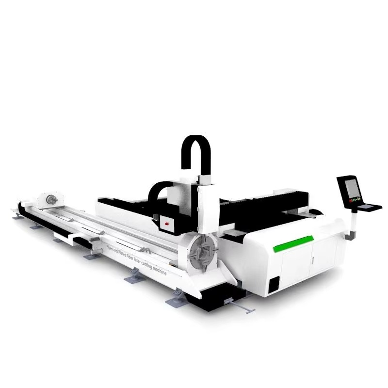 競争力のある価格の4KWシートメタルプレートおよびパイプ用フ - Fiber Laser Cutting Machine のレビューと価格