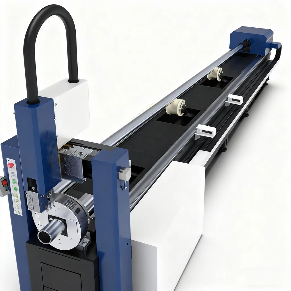 金属管ファイバーレーザー切断機、丸管・角管・長方形管用産業用 - Industrial Fiber Laser Cutting Machine のレビューと価格