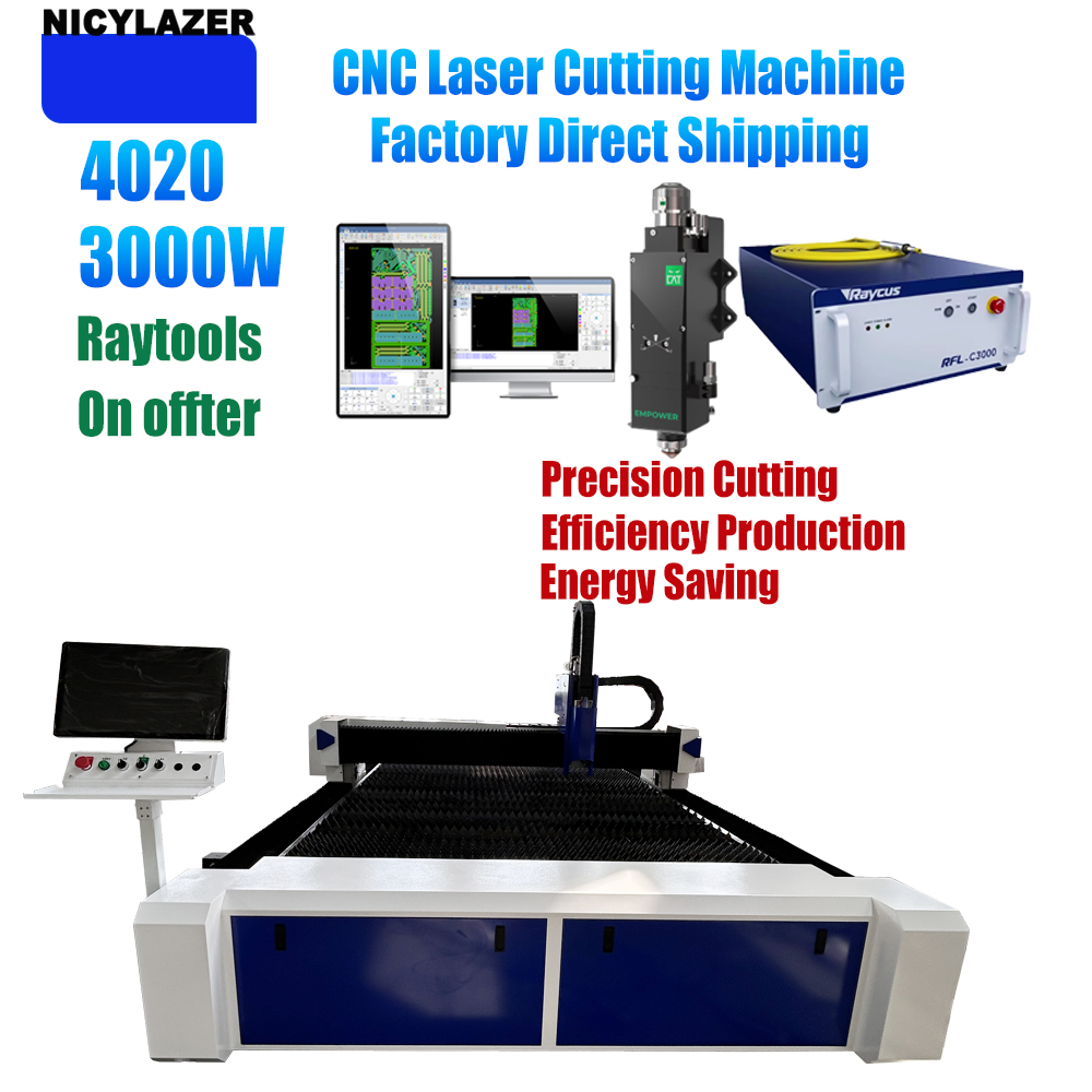 NICYLAZER CNC 3000W 4020 ファイバー - Industrial Fiber Laser Cutting Machine のレビューと価格