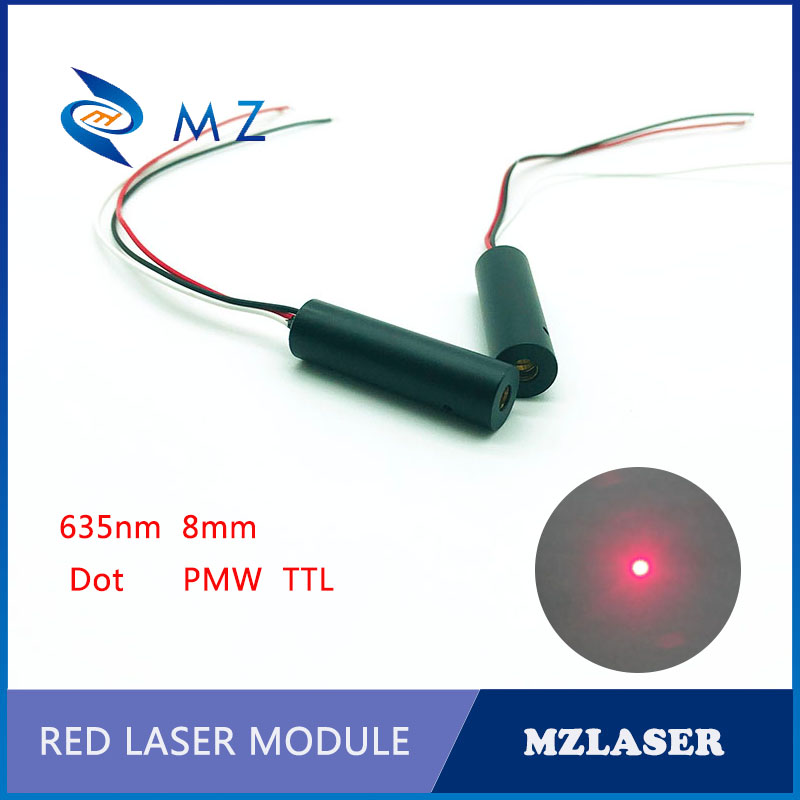 工業用グレードPMW制御レッドドットレーザーモジュール8MM - Industrial Grade Laser のレビューと価格