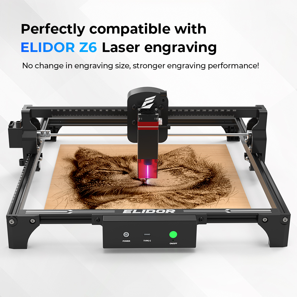 ELIDOR Z6 6W/12Wレーザーモジュールアップグレ - Industrial Laser Cutting Machine のレビューと価格