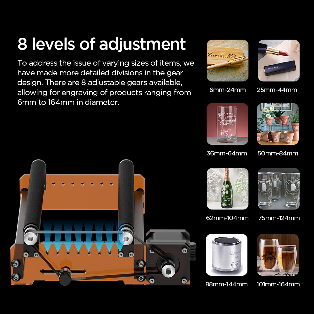 ACMER M3 レーザーロータリーローラー 360 °   - Fiber Laser Cutting Machine のレビューと価格