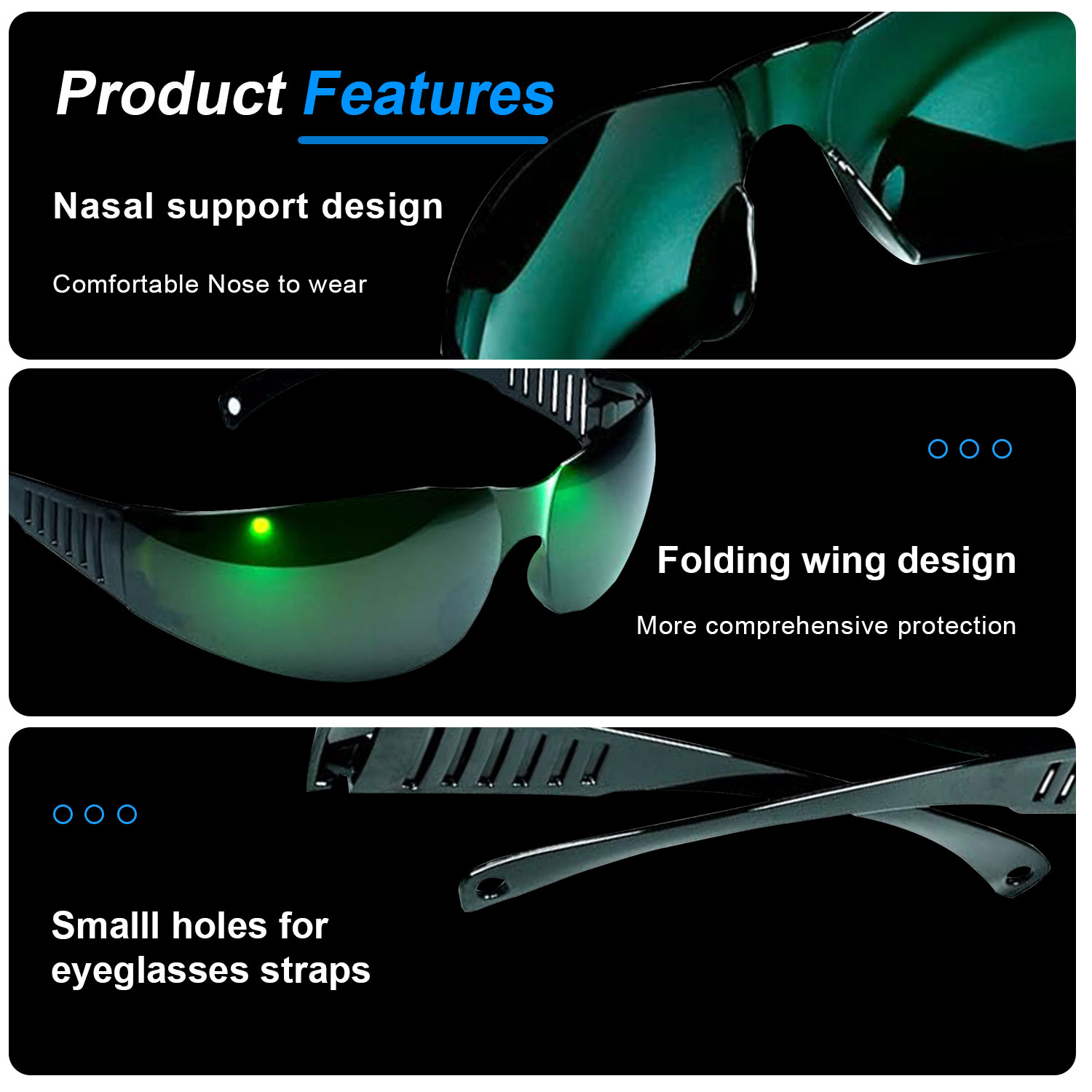 放射線防護メガネ,UV安全赤外線レーザーレンズ,美容液,溶接 - Industrial Laser Glasses のレビューと価格