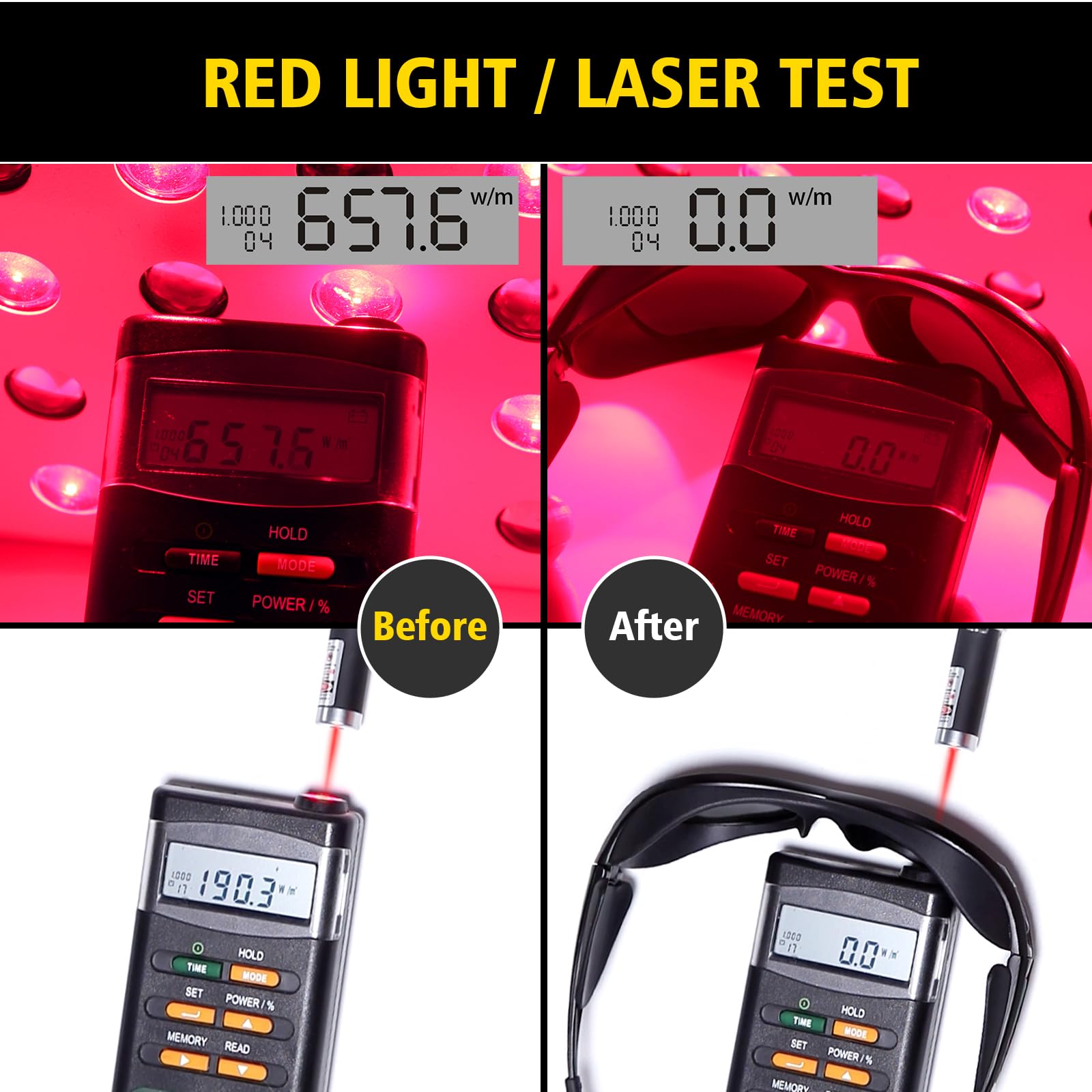 すべての波長の安全メガネ、歯科用脱毛用レーザーゴーグル、放射 - Industrial Laser Glasses のレビューと価格