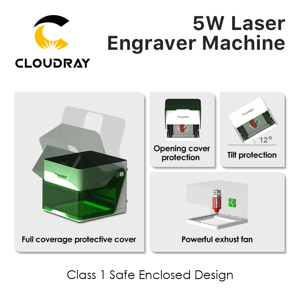 Cloudrayレーザー彫刻機BM1マークプリンターカッター - Industrial Laser Cutting Machine のレビューと価格